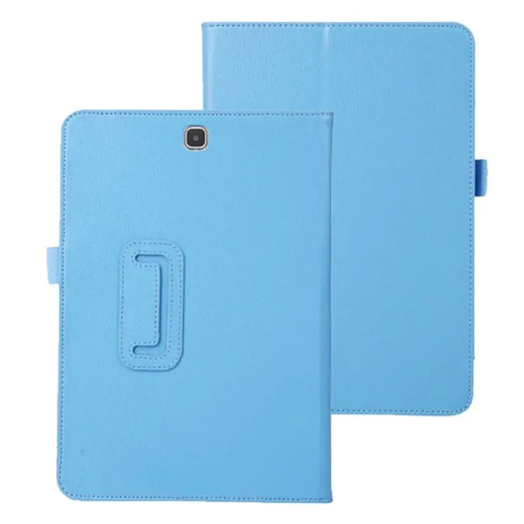 For Samsung Galaxy Tab A 9.7 T550 T555 SM-T550 SM-T551 Case Folding Flip Stand PU Leather Cover Shell Stand Case + film + pen