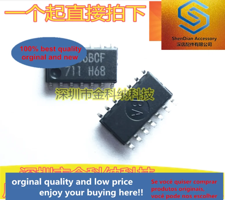 10pcs only orginal new BU4066BCF SMD SOP-14 pin high voltage CMOS logic circuit chip IC