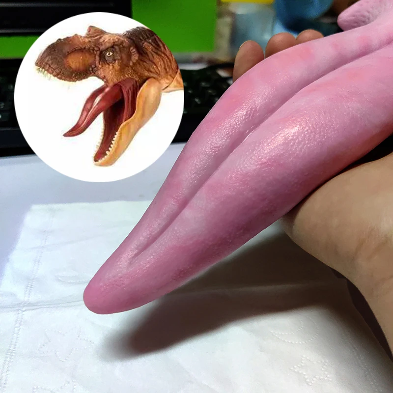 YOCY Dragon Tongue Dildo Lifelike Pink Silicone Sex Toy For Women Men With Suction Cup Anal Butt Plug Flirt Masturbator