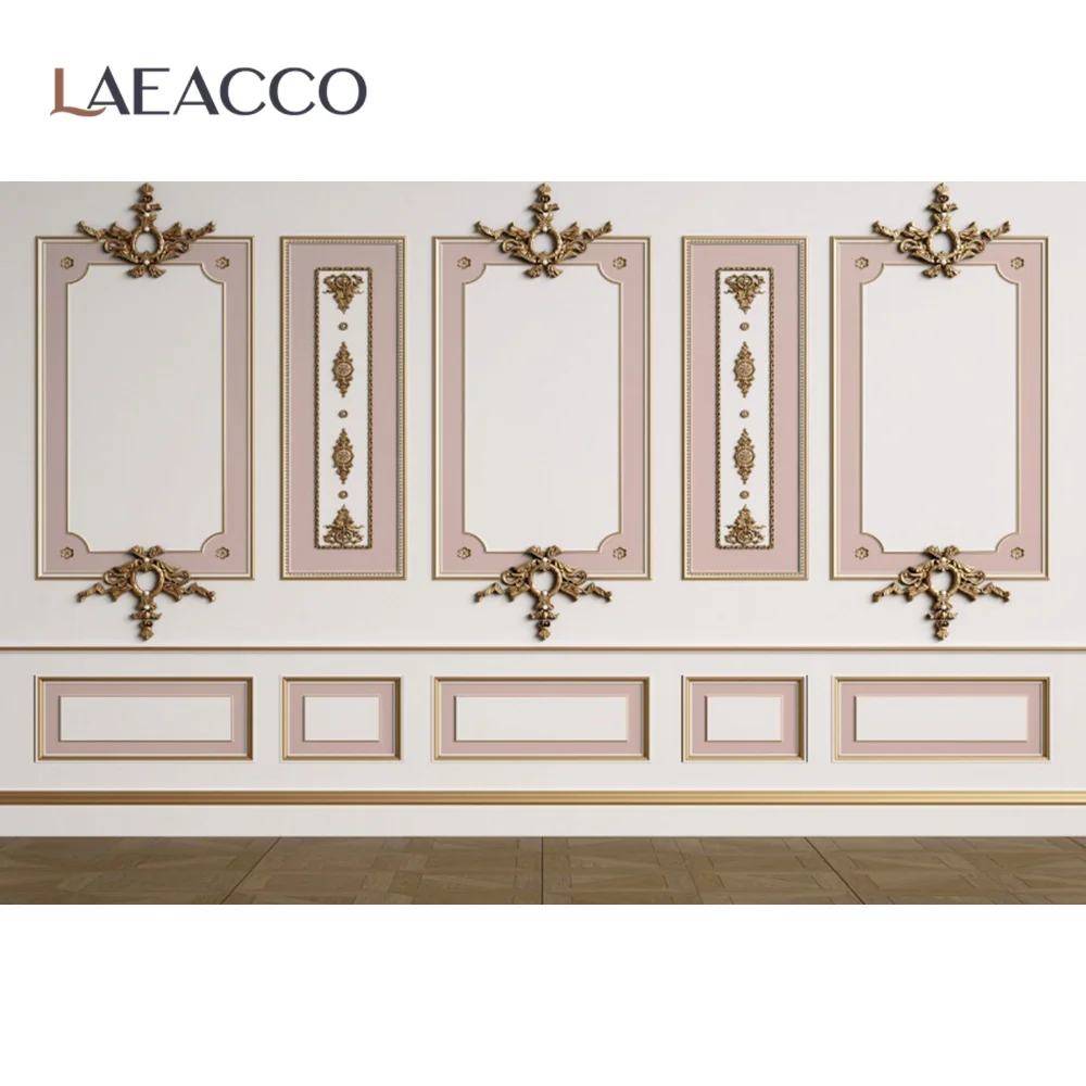 Laeacco Vintage Old Living Room Chic Wall Fireplace Lamp Floor Party Interior Photographic Background Photo Backdrop Photostudio