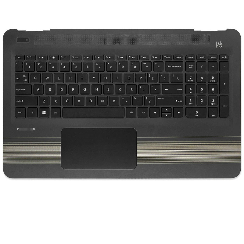 New Shell For HP Pavilion 15-AU 15-AW 15-AL TPN-Q172 Q175 Laptop Palmrest Upper Top Cover With Keyboard/Bottom Case