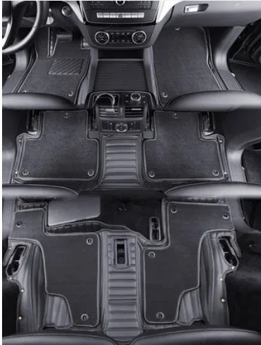 

High quality! Custom special car floor mats for Hyundai PALISADE 7 8 seats 2023-2020 waterproof durable double layers carpets