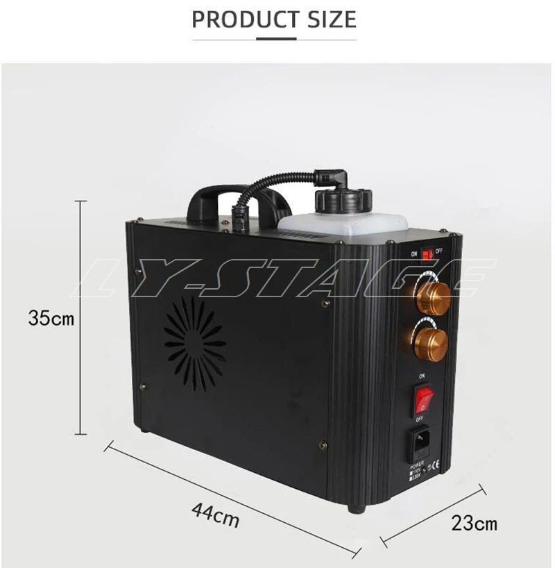 DMX Haze Machine Hazer for Stage Lighting DJ DISCO Theatre 1200w effect fog machine