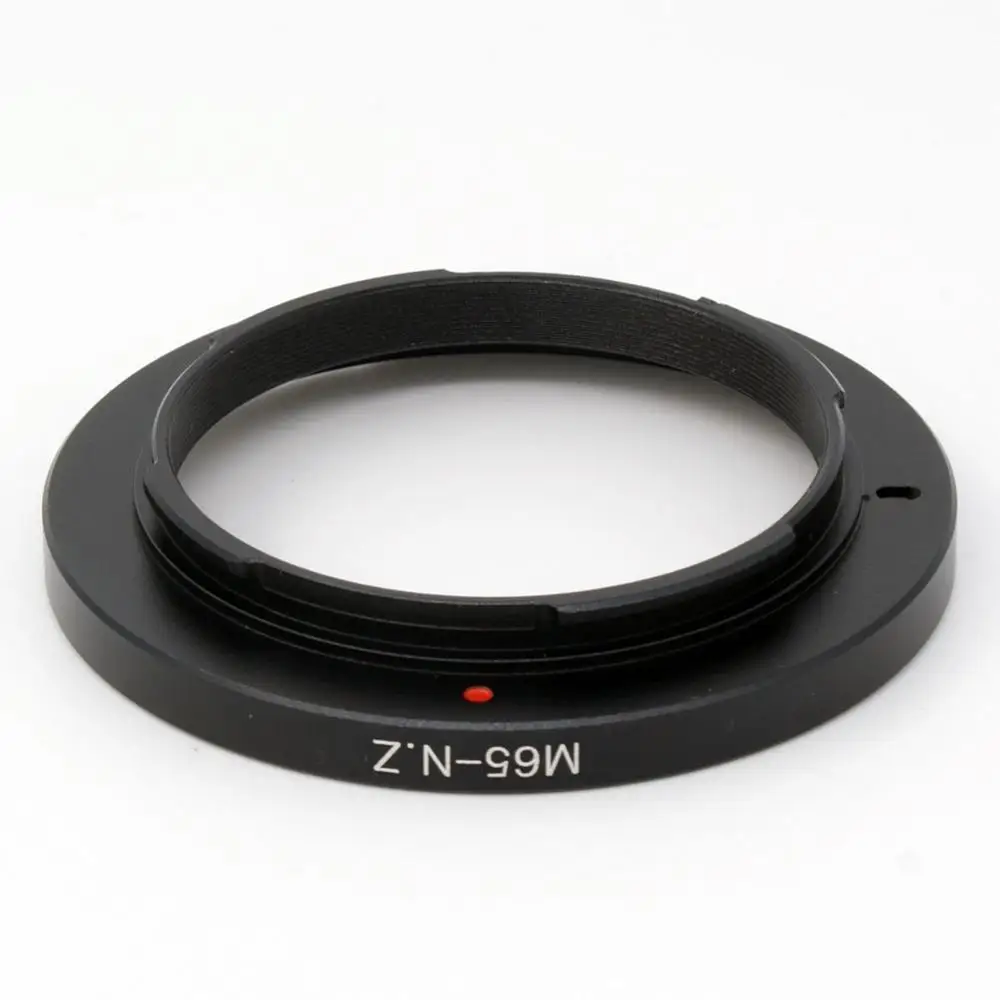 Adaptador de lente modificado de 1mm, M65-NZ para montura M65 de gran formato o ampliación de lente a cámara Nikon Z5 Z6 Z7 Z50 Z30