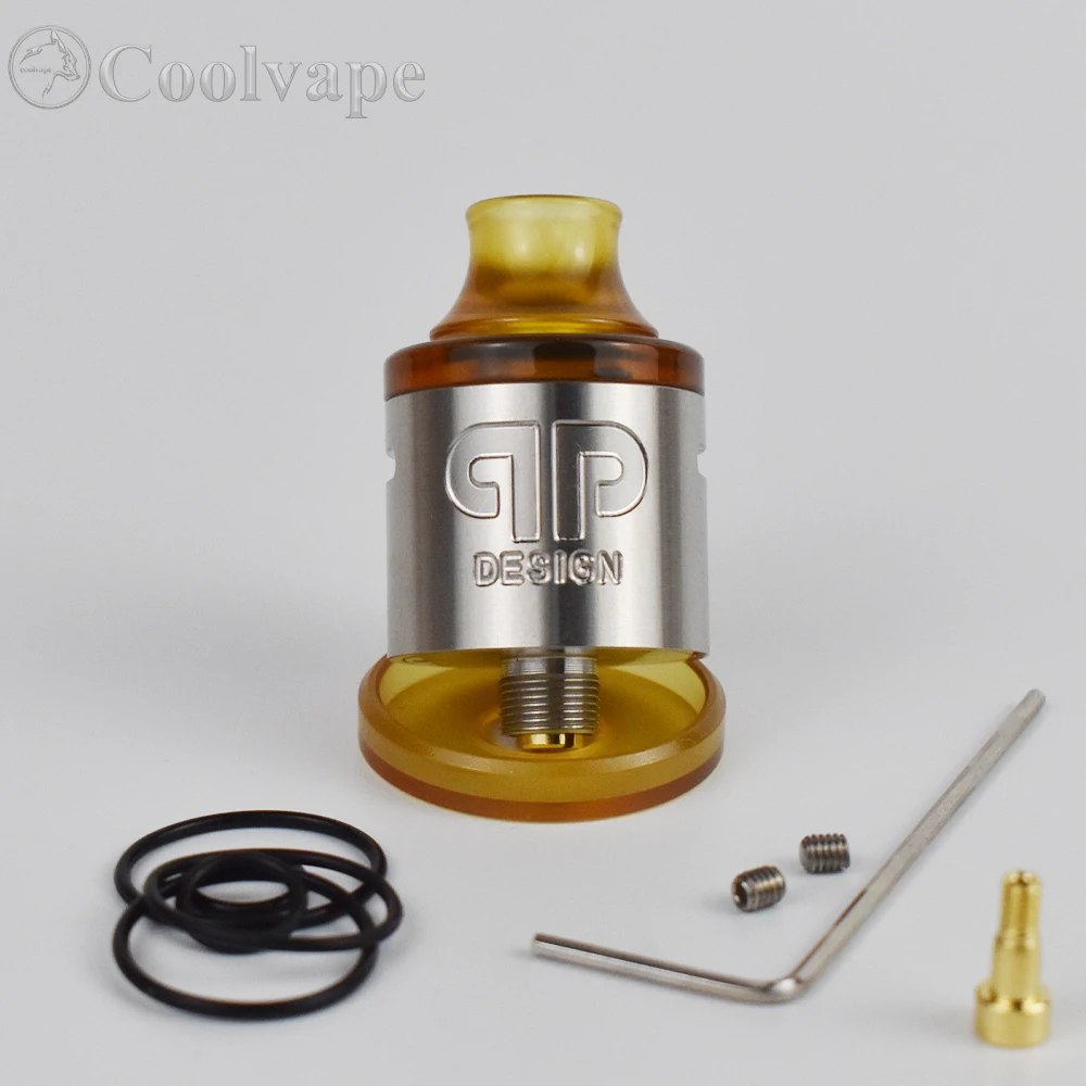 QP Design Nio RDA RSA Master kit with bf pin 22mm 316ss Vaporizer Rebuildable Tank airflow intake adjustable rda Atomizer