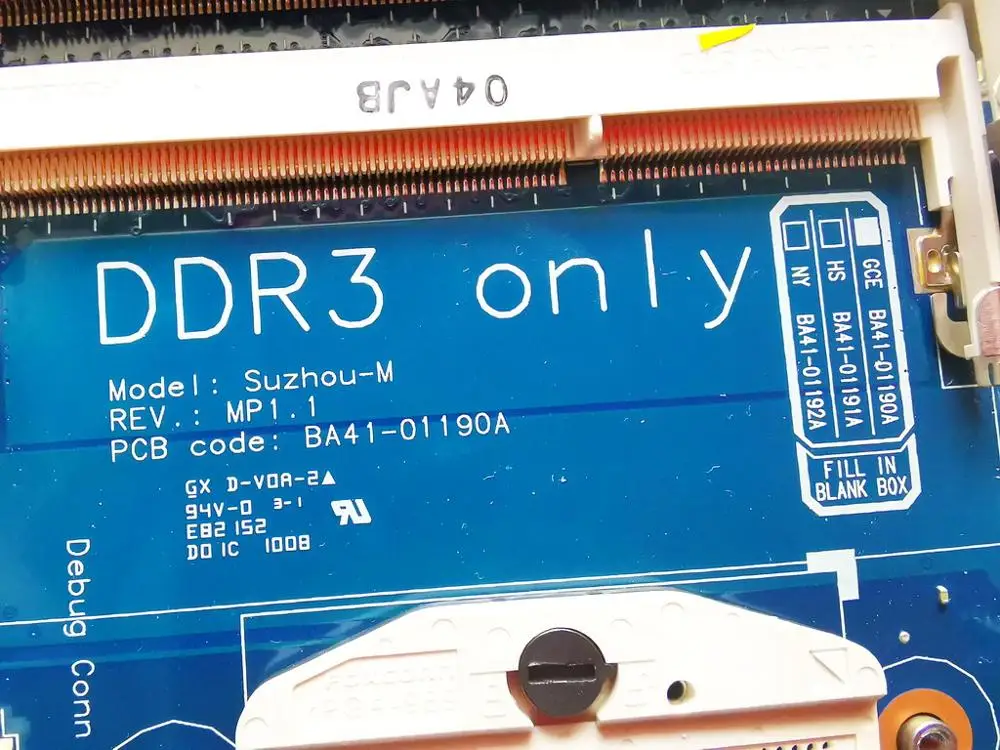 Original pour Samsung R480 Rturquoise ordinateur portable carte mère R480 Rturquoise BA41-01190A BA92-06021A testé bon livraison gratuite