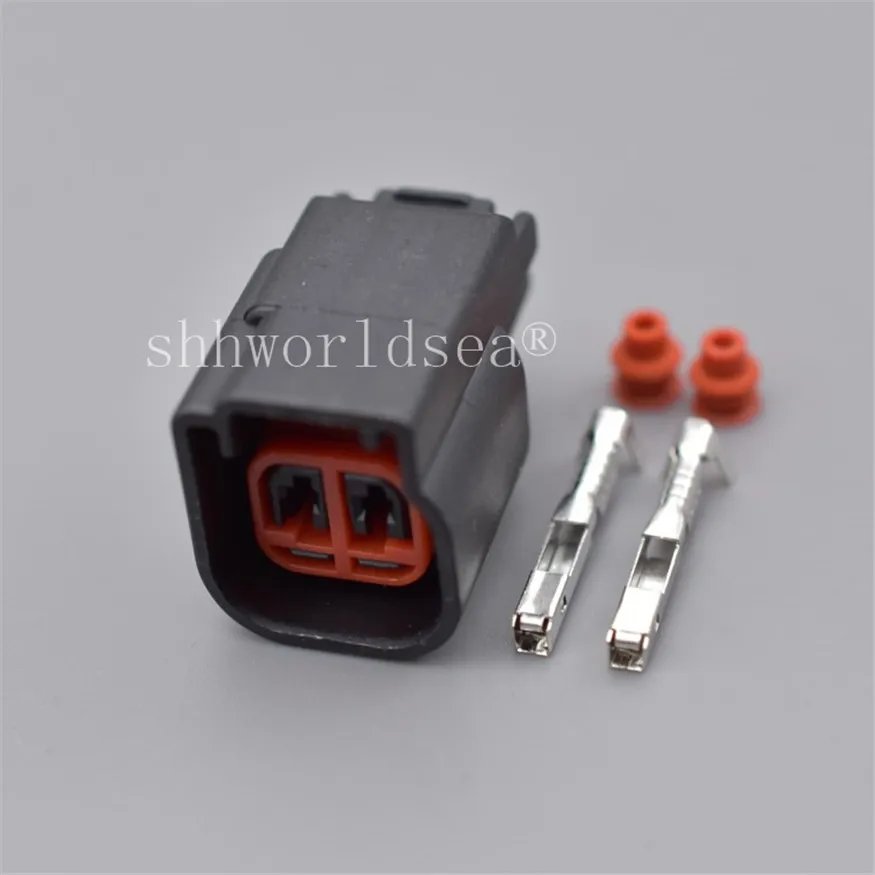 Shhworldsea 2 Pin Way 1.5MM Female Male For EV6 Fuel Injector Electrical Connector Plug DJ7023H-1.5-21 DJ7023H-1.5-11