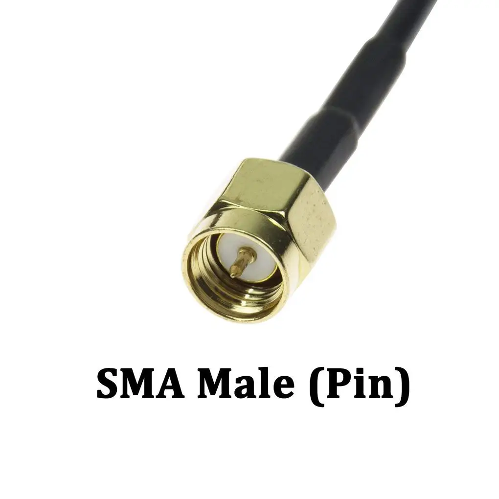 Antena de Impulsionador de Sinal WiFi, Antena Ímã 7Dbi, Compatível para Amplificador, Modem, 4G Lte, Cprs, GSM, 2.4G, 2Pcs