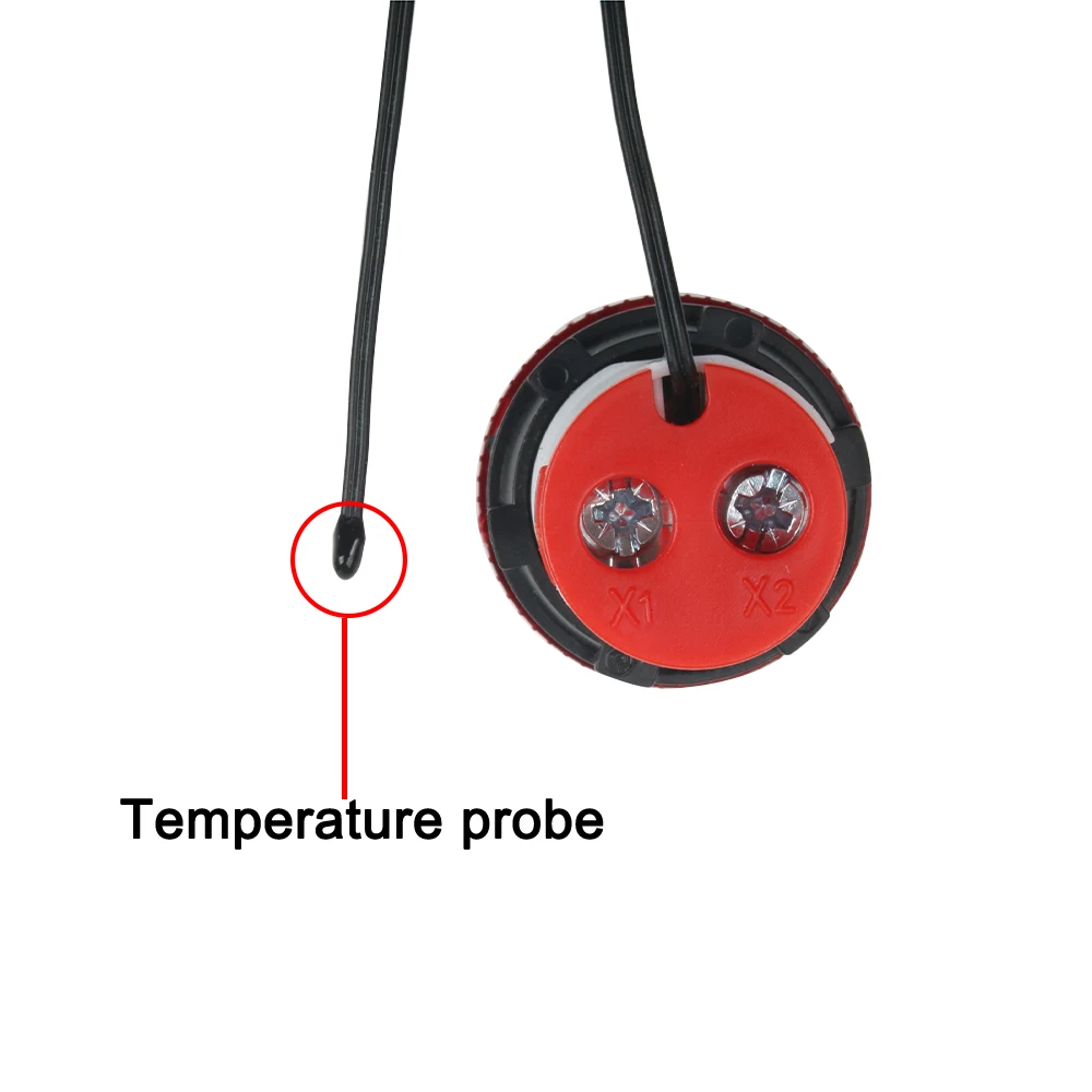 22mm LED  20-119 Celsius digital thermometer indicatro 50-380V  Blue Green Yellow White Red with LED light indicator