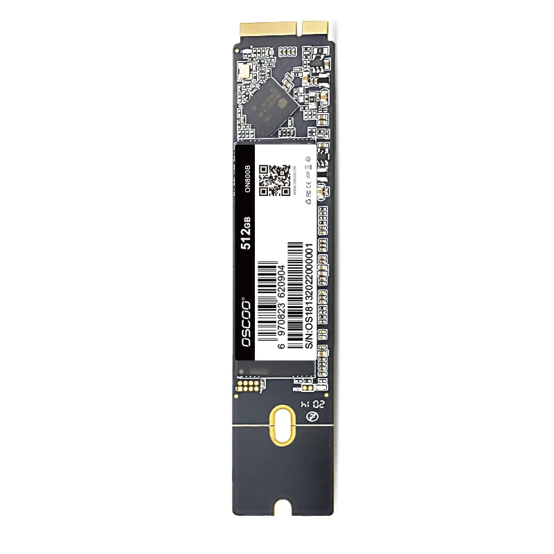 OSCOO Hard Disk SSD HDD per Macbook Air A1465 A1466 Pro A1425 A1398 anno 2012 Hard drive interno ad alta velocità 256GB 512GB