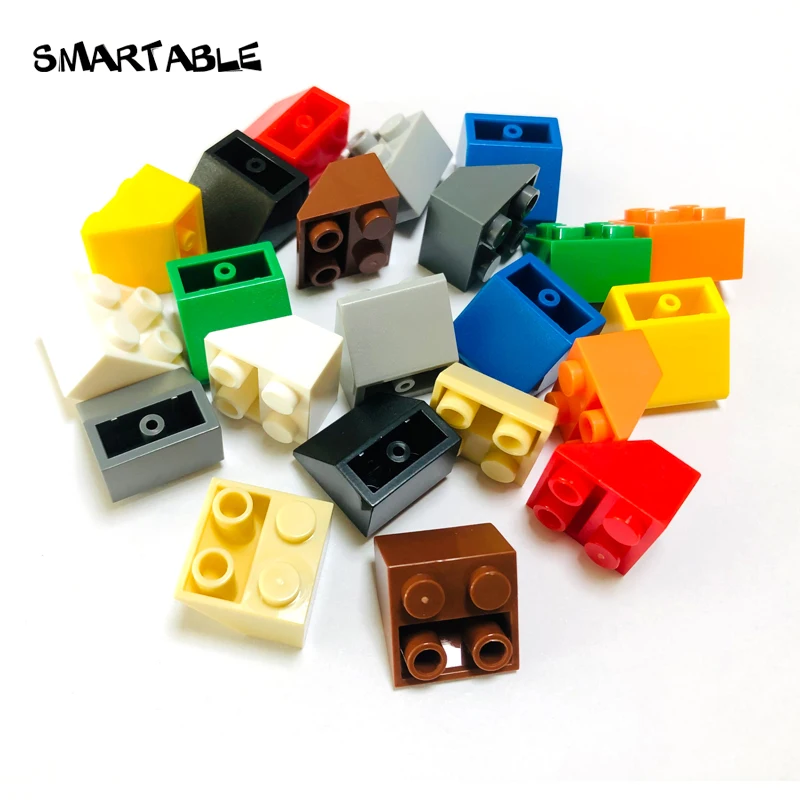 

Smartable Slope 2x2 (45°) Inverted Brick Building Blocks MOC Parts Toys For Christmas Gift Compatible 3660/76959 85pcs/lot