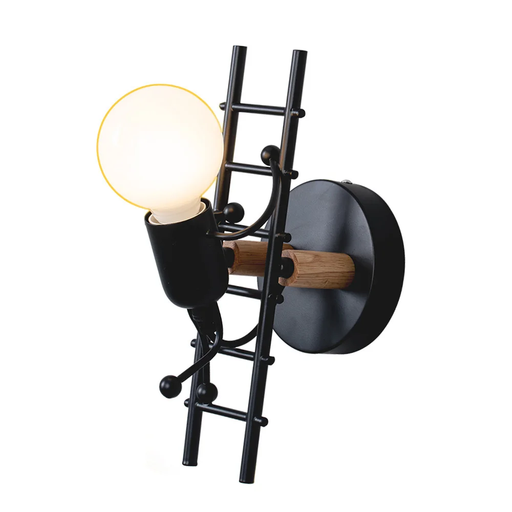 

Humanoid Creative Indoor Wall Lamp Modern Wall Light Candelabra E27 Wall Light Bedroom, Living Room, Kids Room, Corridor, Stair