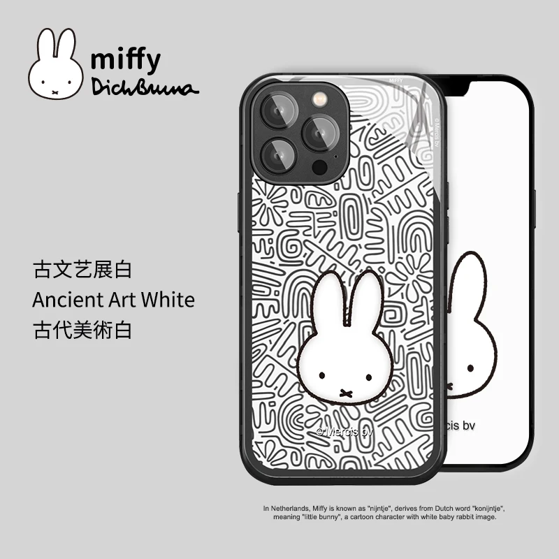 Miffy X MIPOW Phone Case For iPhone 13 Hybrid Case Design Fashion Case For iPhone 13 Pro Max Personalized phone case for 13Pro