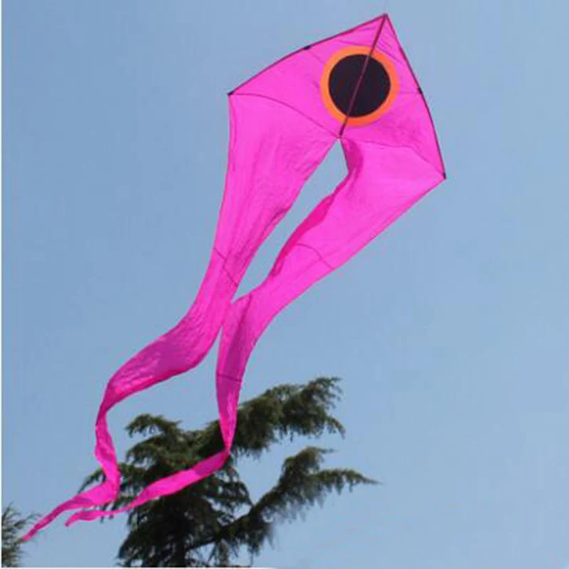 NEW 7m Power  Triangle Kites/Kite With  Handle and Line Good Flying