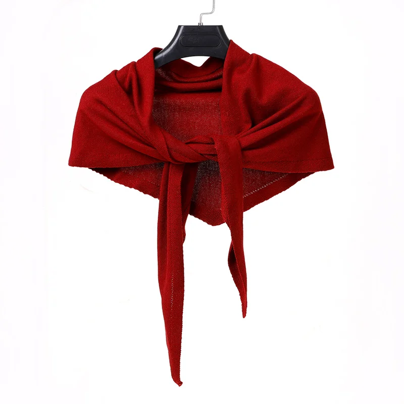 Wearing A Small Shawl In Autumn With Korean Knitted Knot Air Conditioning Room Scarf for Women's Neck Protection Winter