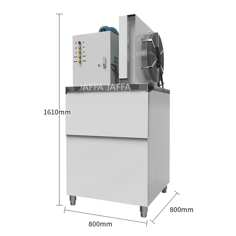 Fully automatic commercial flake ice machine efficient 220V automatic ice machine sushi restaurant commercial flake ice machine