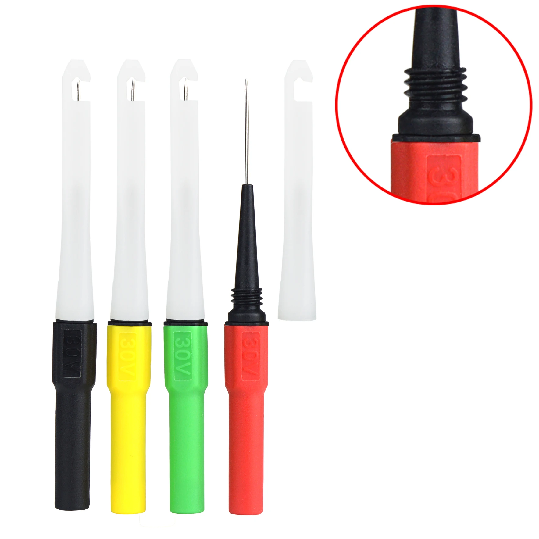 ZIBOO ZB07 Insulation Wire Piercing Probes,Automotive Diagnostic Test Accessories Repair Tools Needle,Back Probe kit