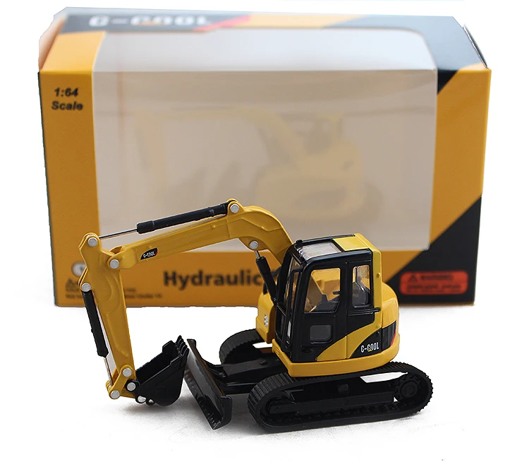 C-COOL 1:64 alloy engineering vehicle model toy car excavator excavator simulation model 80001