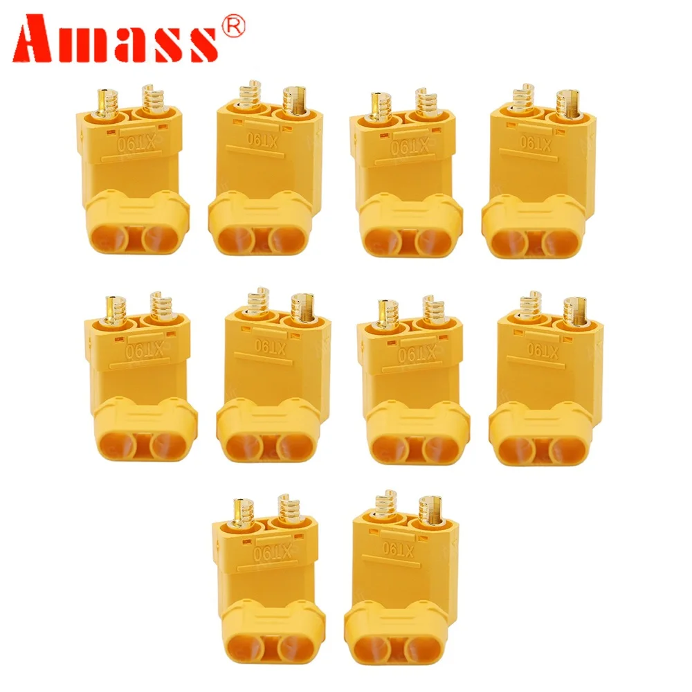 

5Pair/lot Amass XT90+ XT30 XT30U XT60 XT60H Plug Connectors Male Female For RC Model Battery Electric vehicle battery plug