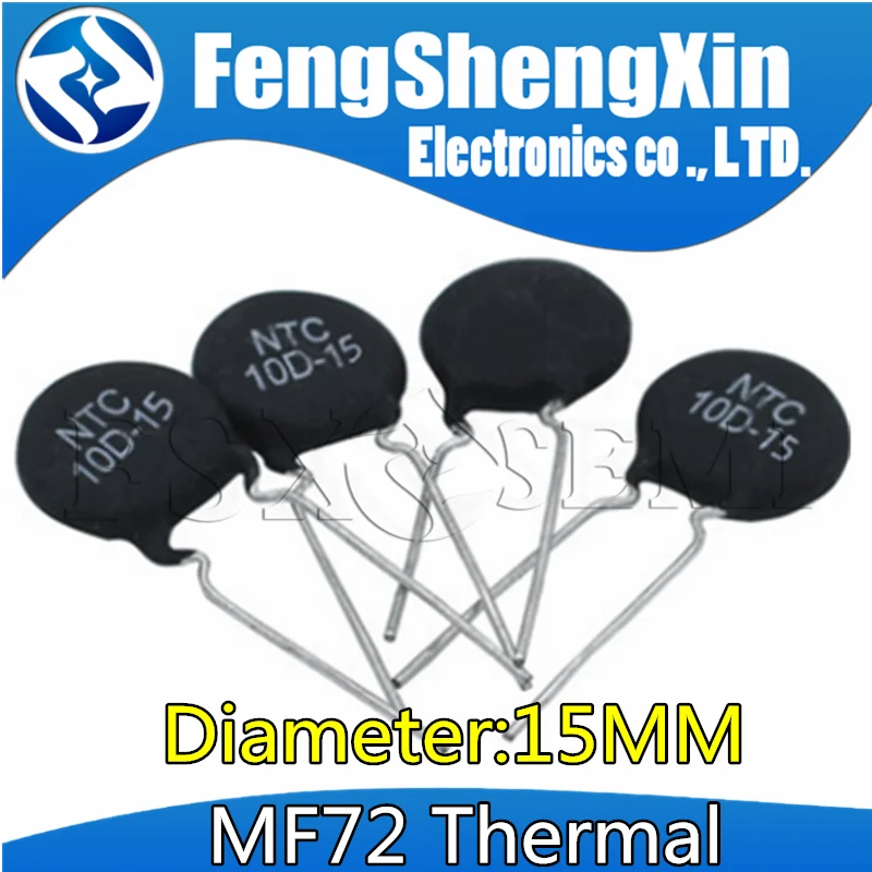 10pcs Thermal Resistor 1.5D-15 2.5D-15 3D-15 5D-15 8D-15 10D-15 10R 15D-15 15R 15D-15 15R 20D-15 20R 22D-15 30D-15 47D-15 47R