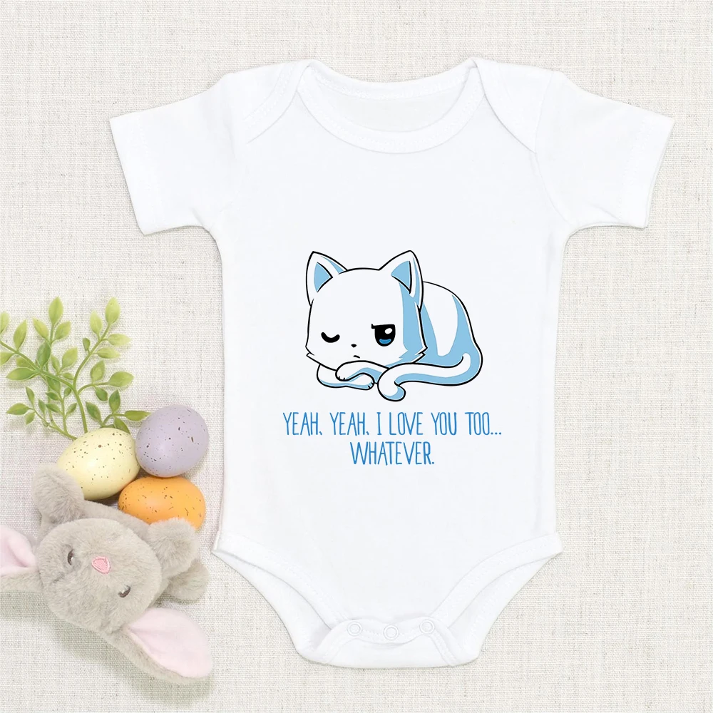 Cute Cartoon Animal Newborn Baby Girl Clothes Cute Fashion Trend Infant Onesies Short Sleeve Summer Toddler Boy Bodysuits