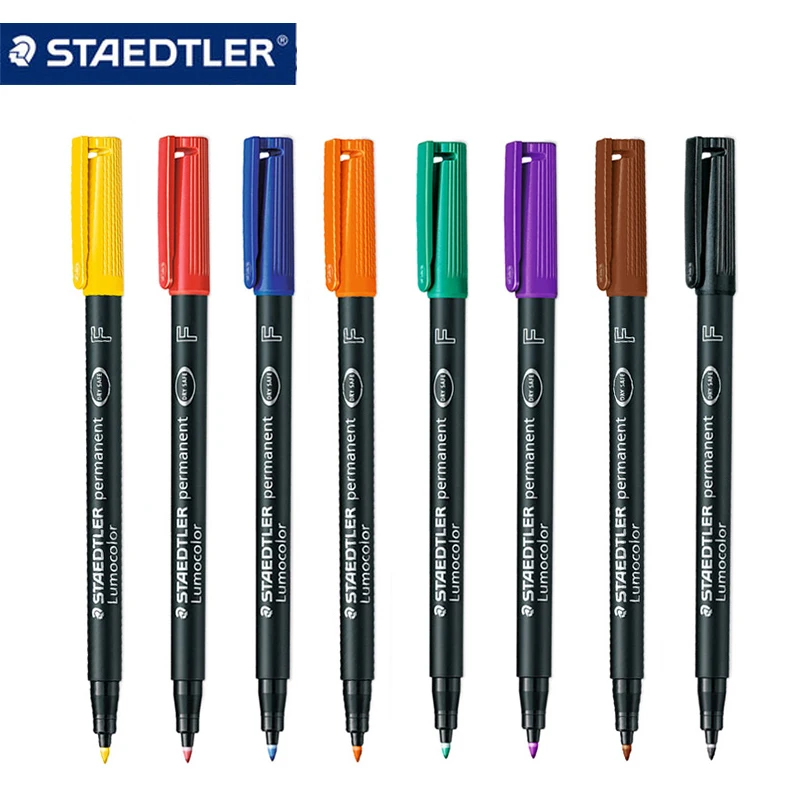 

10 шт. STAEDTLER 313S 317M rotuladores цветной художественный маркер чернила для маркировки канцелярские принадлежности офисные школьные принадлежности быстросохнущие водонепроницаемые