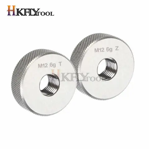 Thread ring gauge M45 M46 M48 M50 M52 M55*5*4*3*2*1 high precision screw thread metric go & no go gauges