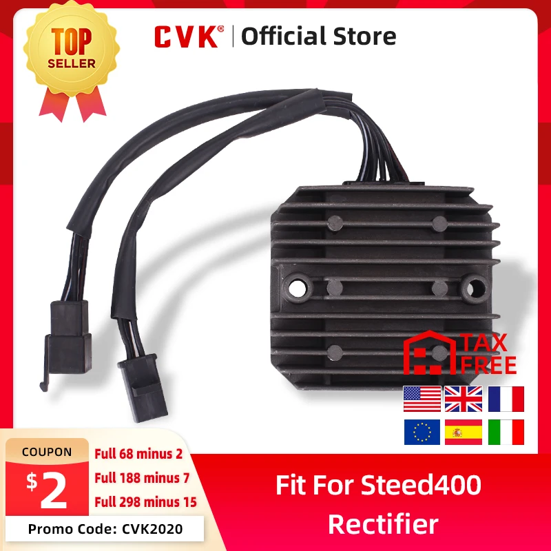 Ładowarka z regulatorem napięcia prostownika CVK do HONDA Steed NV400 NV600 Shadow VLX 400 VRX400 Steed400 Steed600 Magna VF750C VT600