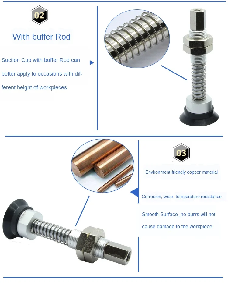 SMC Heavy-Duty Vacuum Sucker Metal Holder ZPT-H40/50/HB40/50-j25/50/75-B01-A1 J25-B01-A18 ZPT