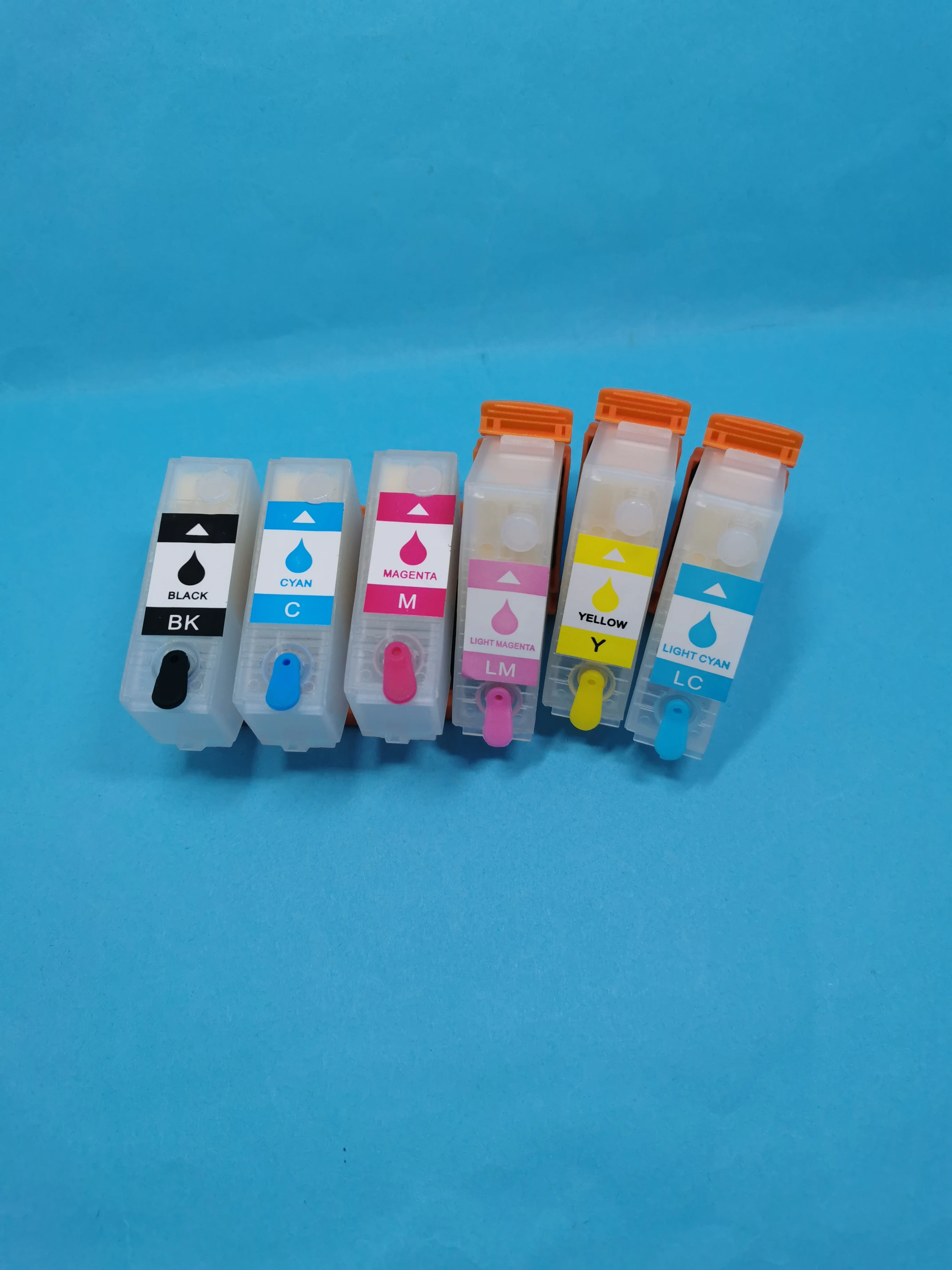 

YOTAT Empty Refillable Ink Cartridge without chip KUI KUIL KUIBKL for Epson EP-879AW/AB/AR/EP-880AW/AB/AR/AN