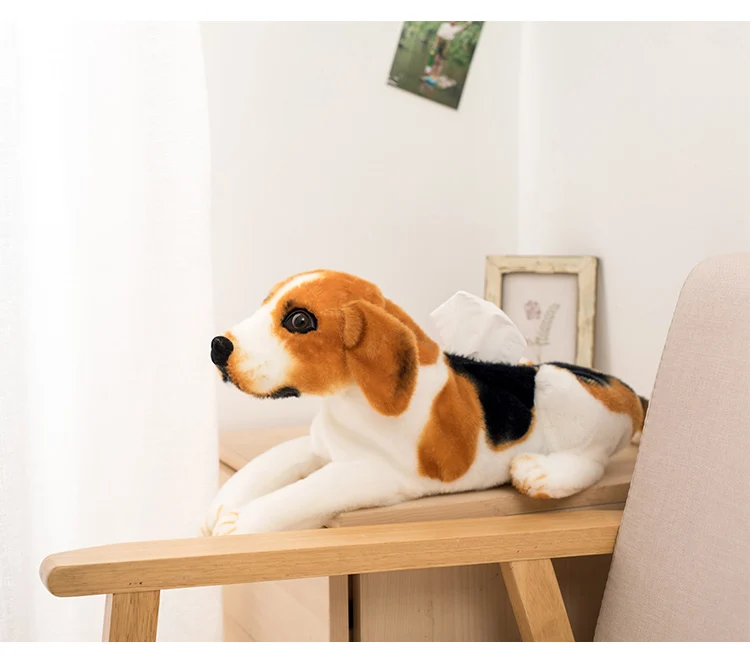 

Simulation dog tissue box simulation dog home decoration travel car car tissue box