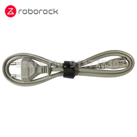 Original Roborock Power Cord with EU Plug for Roborock S50 S51 S60 S61 S5 MAX XIAOWA Robot Vacuum Cleaner Parts Charging White