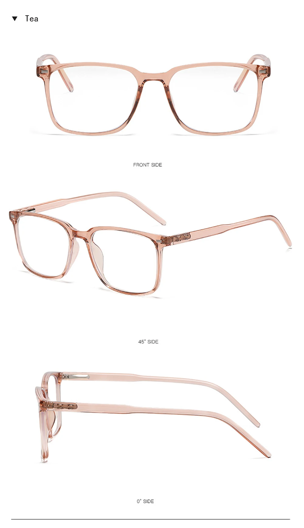 VIVIBEE Klassische quadratische Blaulicht-blockierende Herrenbrille, Computer-Gaming-Brille, TR90, schwarz, Anti-Ray-Brille, besserer Schlaf, klare Brille – Detail 19