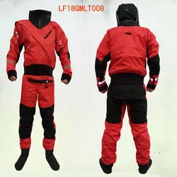 Nuovo full dry suit anteriore Tizip entrare con cerniera con cappuccio mute stagne, mute stagne per acque bianche, kayak, vela, la pesca