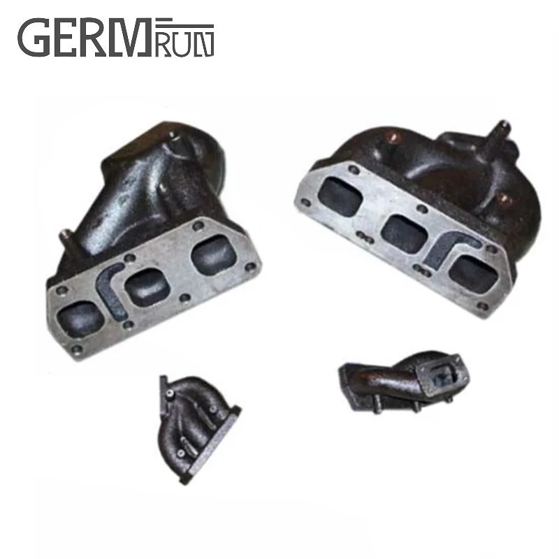 

For 02-05 VW Golf 2.8/3.2L 99-04 Jetta VR6 24V Engine Cast Iron TWIN Manifold