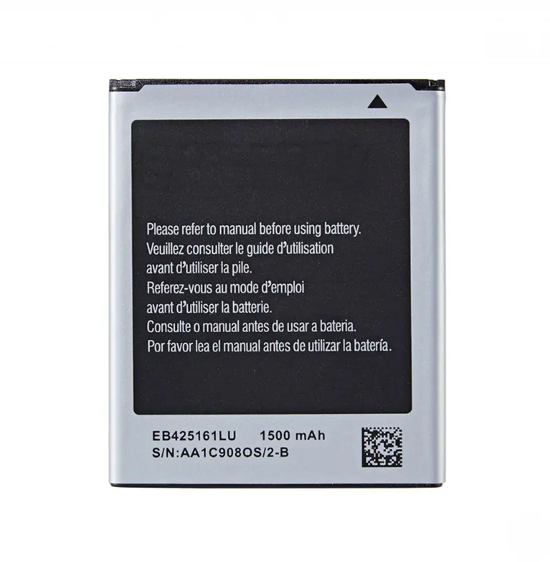 1x 1500mAh EB425161LU Battery For Samsung S7560 S7566 S7568 S7572 S7580 i8190 I739 I8160 S7582 SM-J105H J1 MINI J105 J106