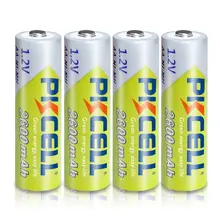 4 Pack AA Rechargeable Batteries 2600mAh #2