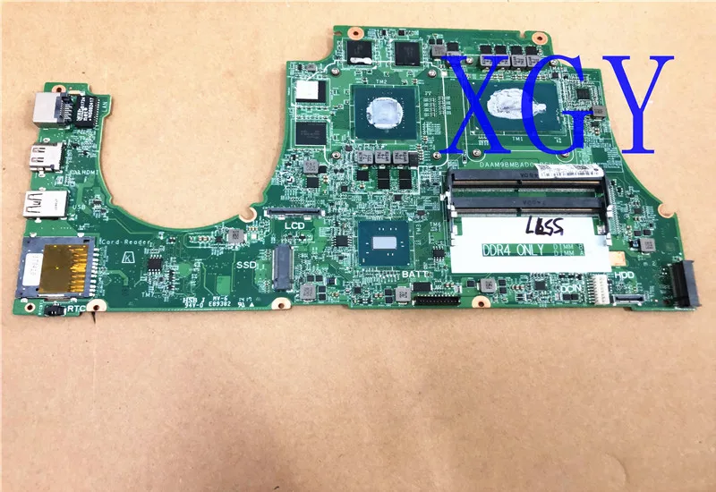 

CN-0318DK 0318DK Original for Dell Inspiron 5577 Laptops Motherboard DAAM9BMBAD0 AM9B HKGP2 w/ i5-7300HQ SR32S & N17P-G0-A1