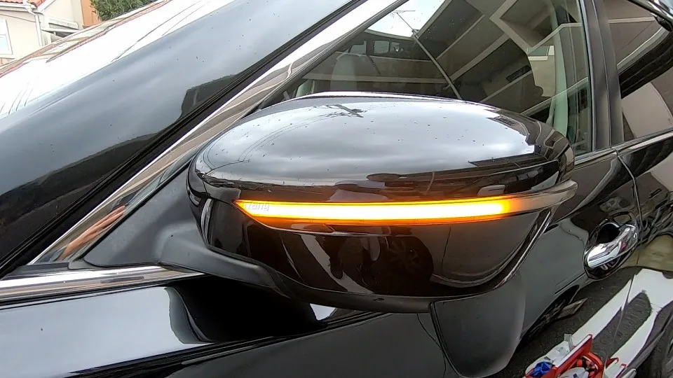 Für Nissan X-Trail T32 Rogue Qashqai J11 Murano Z52 Juke Navara Pathfinder LED Dynamischer Blinker Seitenspiegelanzeigeleuchte – Detail 22