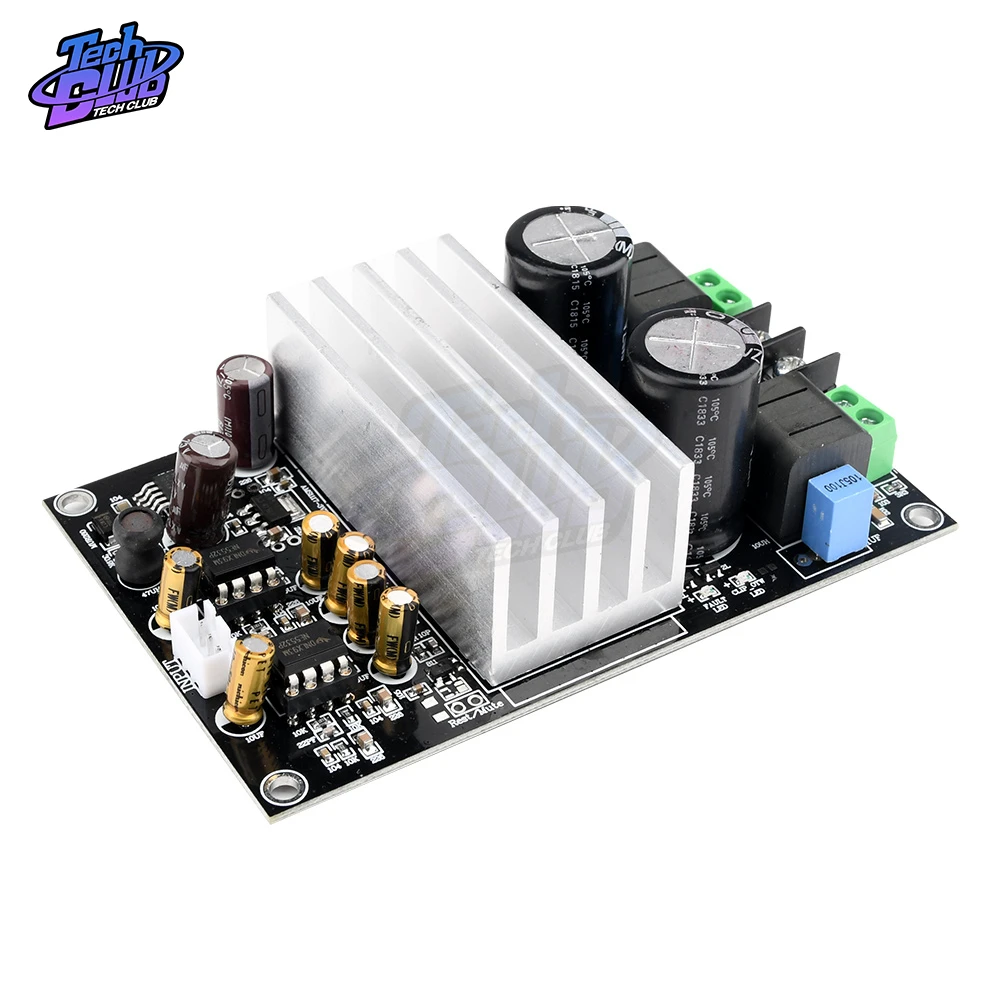 TPA3255 2.0 مكبر للصوت الرقمي مجلس DC24-48v قوية عالية الطاقة 300 واط + 300 واط الفئة D o مكبر للصوت الرقمي المجلس
