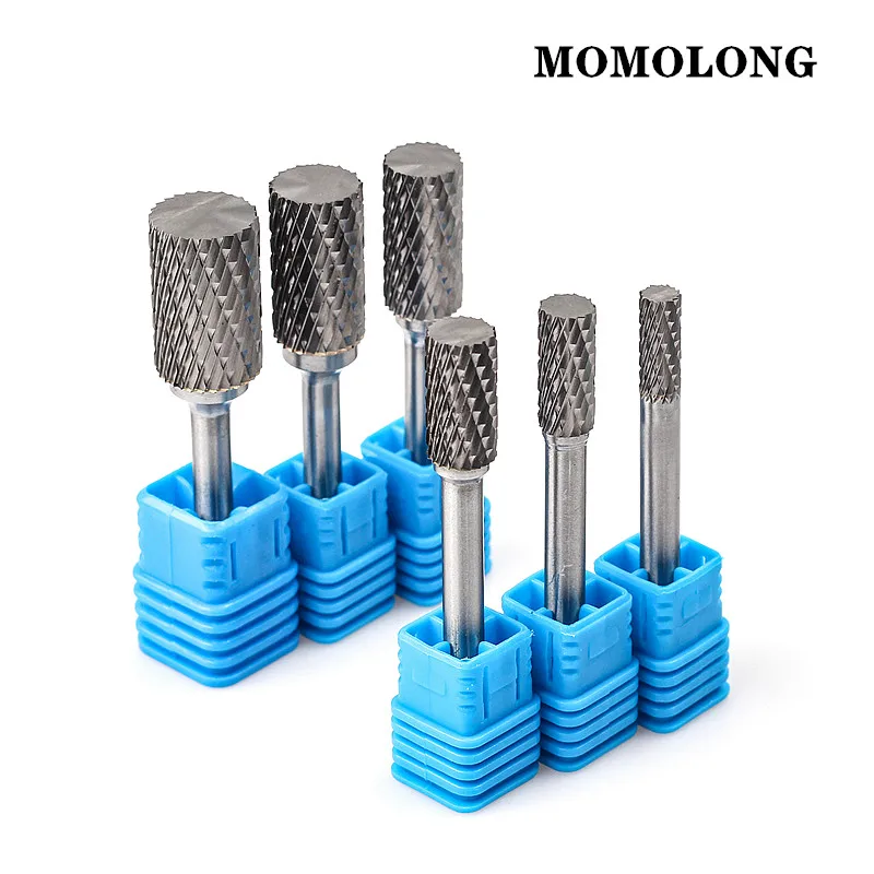 AX Type Head Tungsten Carbide Alloy Rotary File Drill Milling Burr Die Grinder Abrasive Tools Carving Bit Point