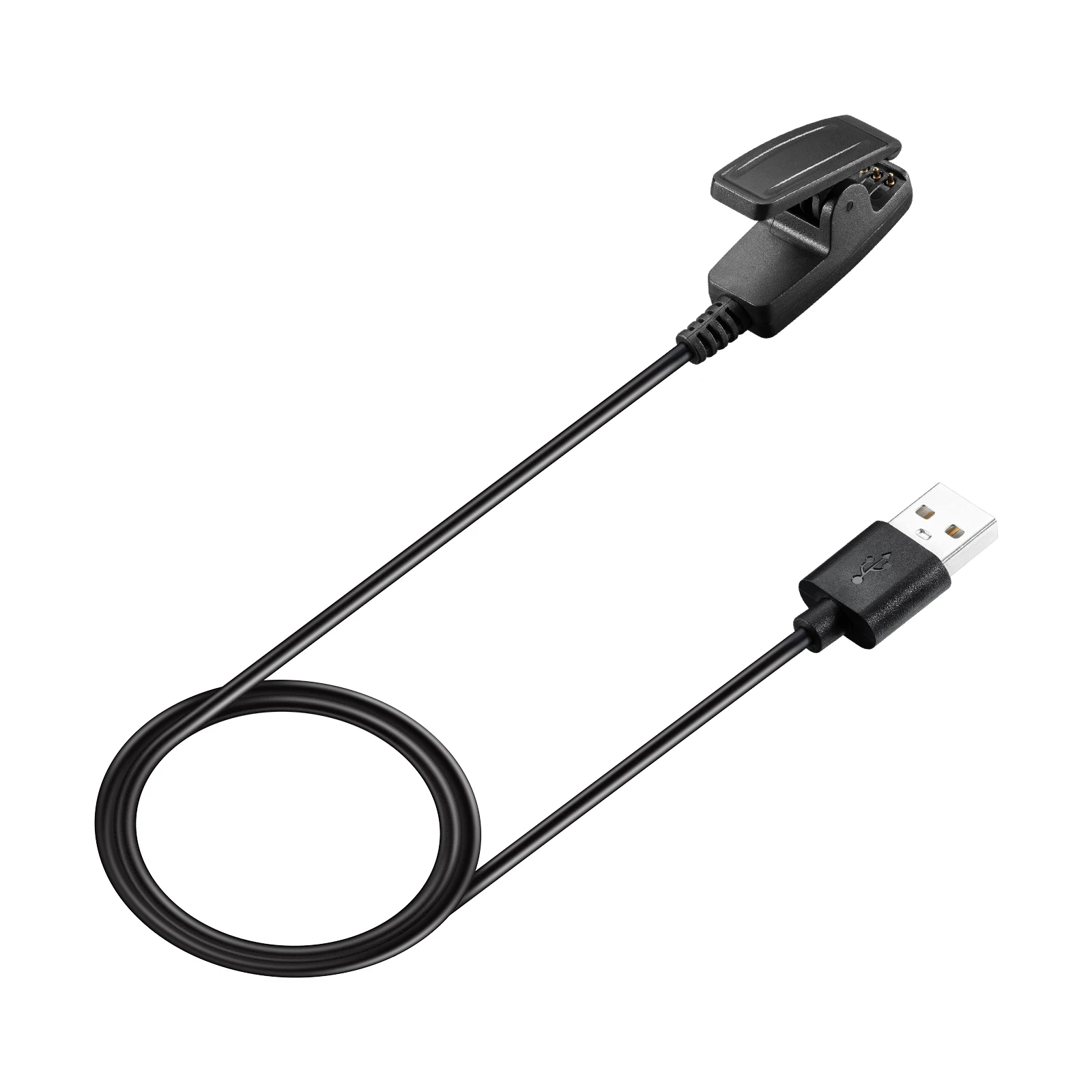 1M USB Charger Clip Cradle Cable for Garmin Lily Forerunner 35 30 735XT 630 235 645 Vivomove HR Approach S20 Smart Watch