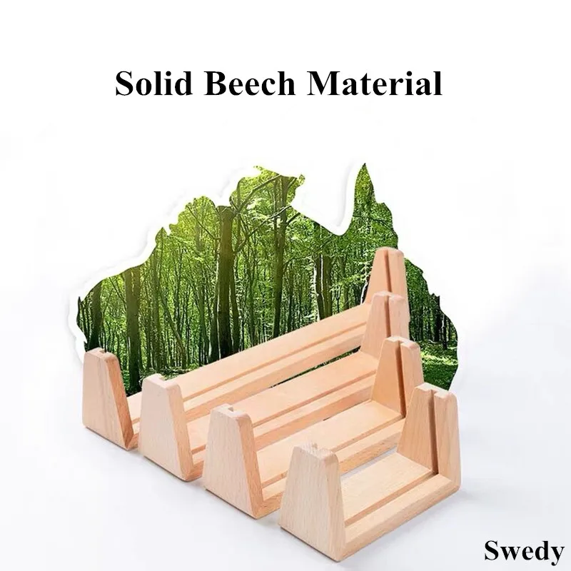 10 Inch Wooden Photo Picture Frame Table Number Acrylic Sign Holder Display Stand Menu Paper Card Holder