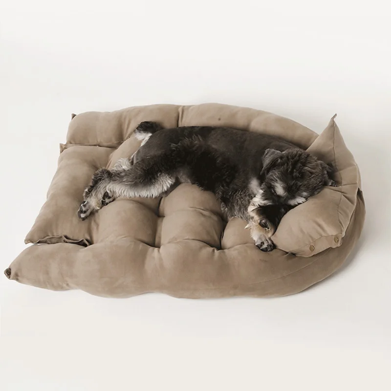 Multifunktionales Französisches Bulldoggen-Haustiersofa-Bett für kleine und mittelgroße Hunde, Katzen, Mops, weiche Welpenmatte, Haustierzubehör. – Detail 4