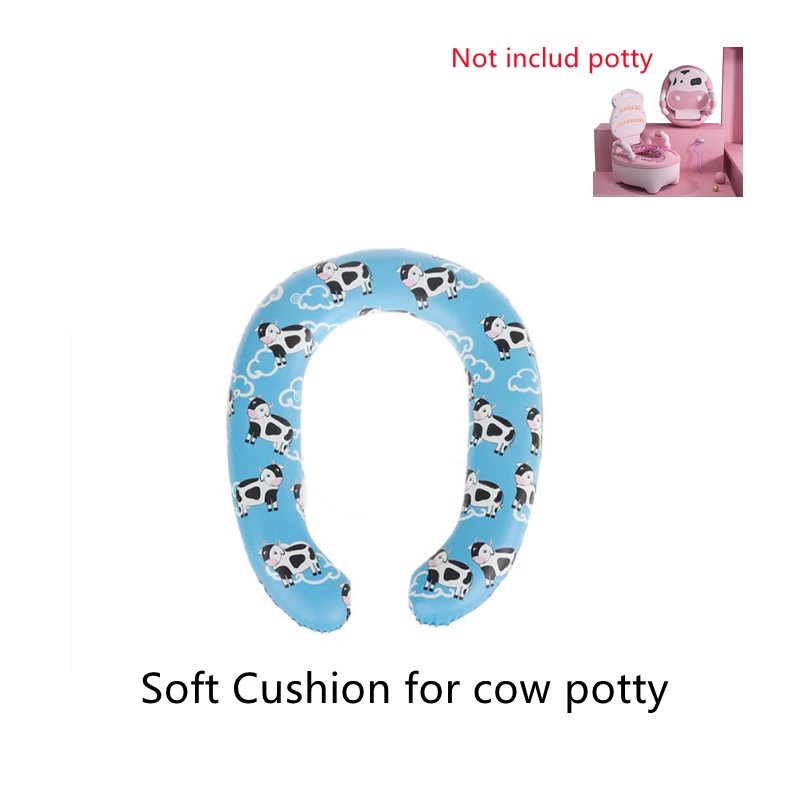 Children\'s Soft Cushion For Cow Potty Ladder Infant Cute Toilet Seat Cover Comfortable Mats Kids Boy Girl Trainer WC Pads MMBABY