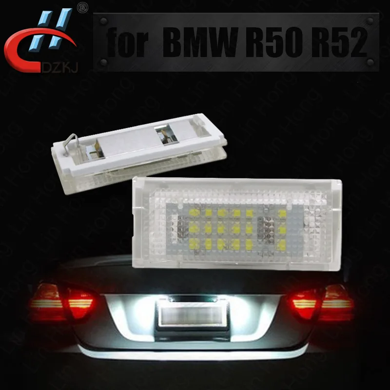 The license plate is applicable to for BMW Mini Cooper R50 / r52led