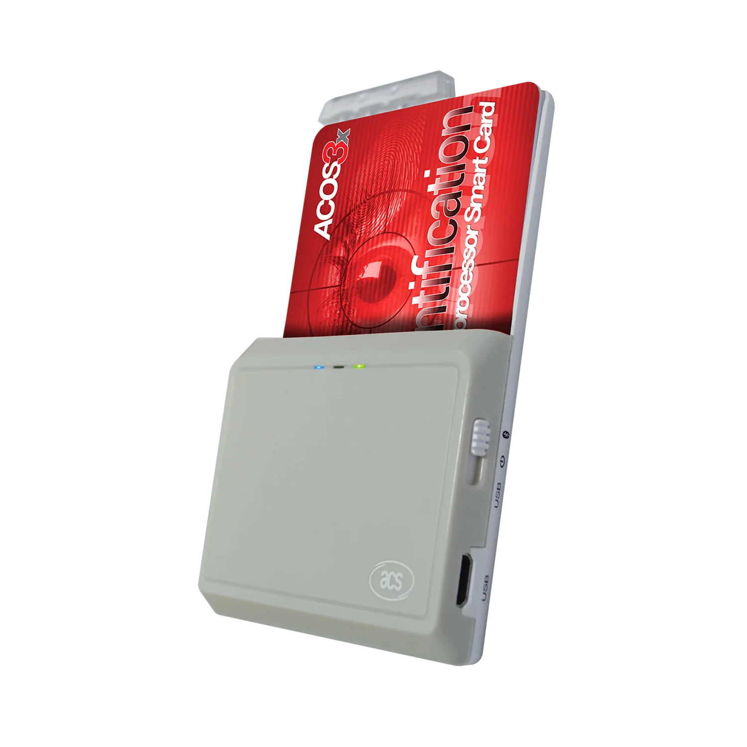 ACR3901U-S1 ACS Secure Bluetooth Contact Card Reader, USB Full Speed Support  IS07816  and AES-128 encryption algorithm