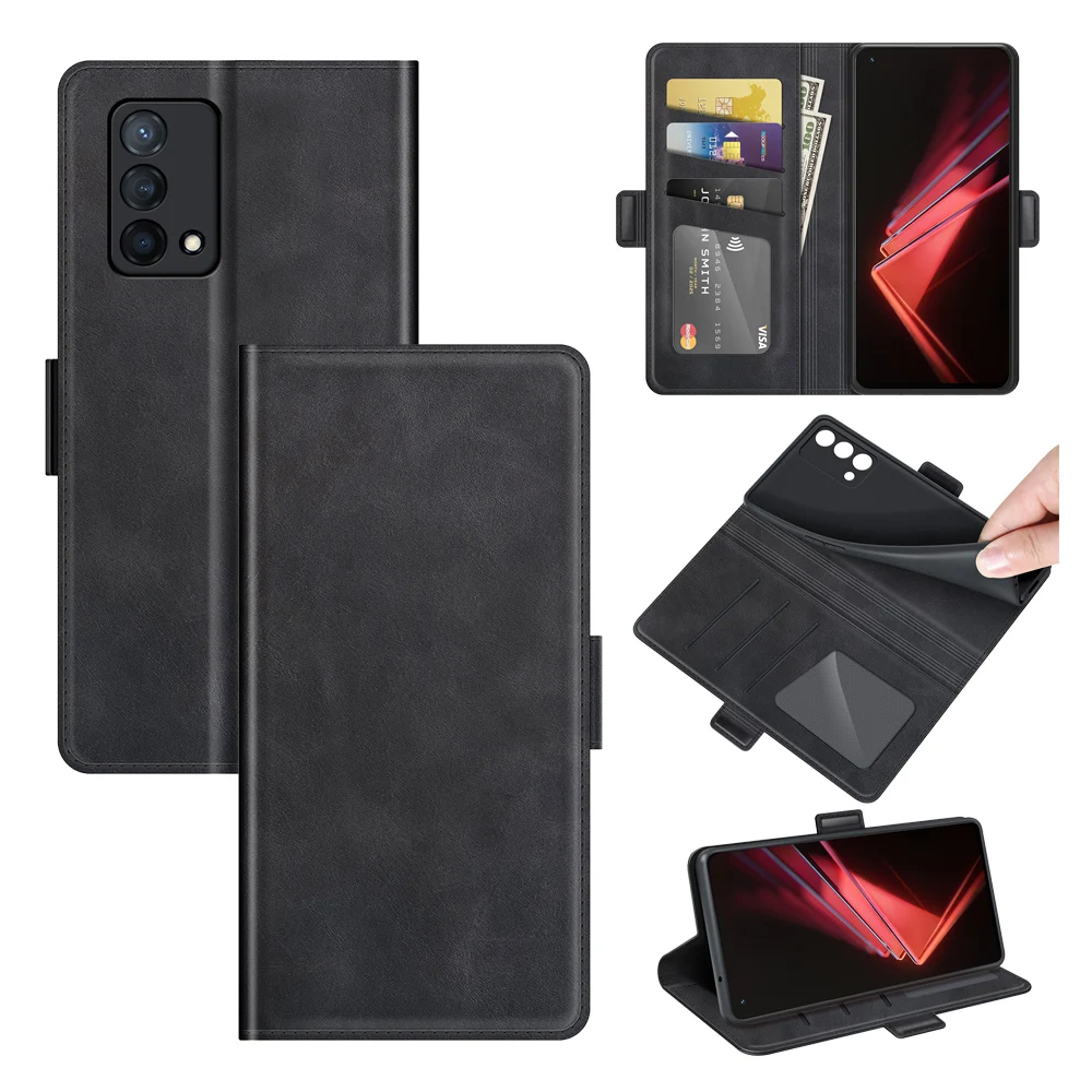 Case For OPPO K9 Leather Wallet Flip Cover Vintage Magnet Phone Case For OPPO K9 Coque