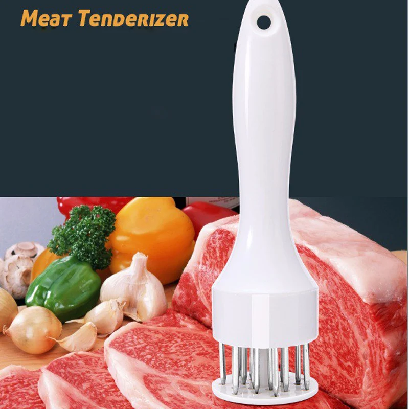 Meat Tenderizer Ultra Sharp Needle Stainless Steel Blades for Steak Pork Beef Fish Tenderness Cookware Kitchen Tools