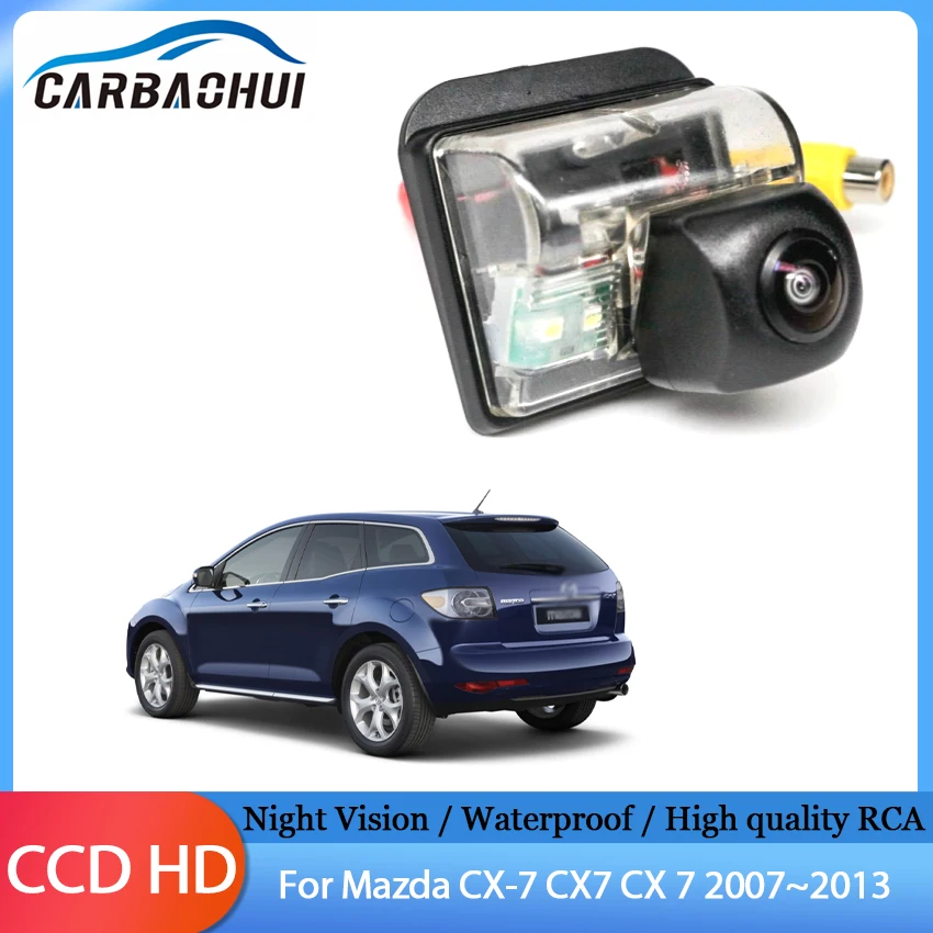 

Car Rear View Reverse Camera AUTO Parking Back Up Camera Accessories For Mazda CX-7 CX7 CX 7 2007 2008 2009 2010 2011 2012 2013